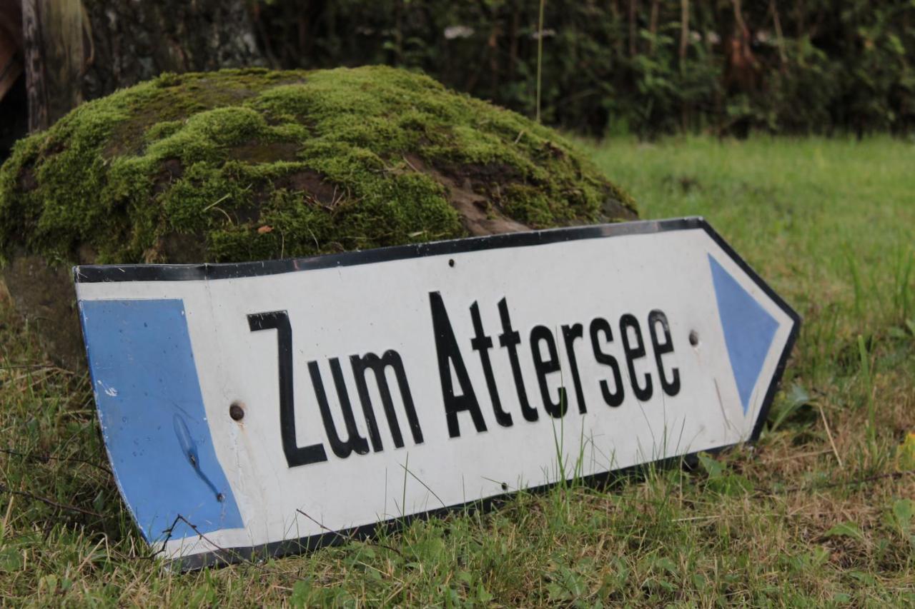 Lenzing Ferienwohnungen Zum Attersee מראה חיצוני תמונה