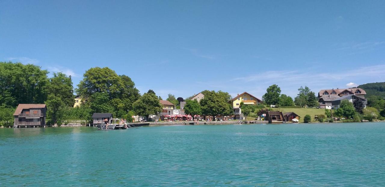 Lenzing Ferienwohnungen Zum Attersee מראה חיצוני תמונה